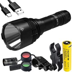 Nitecore FLASHLIGHT HUNTING 1000 LUMENS / NAUJAS P30MEdžioklės rinkinys NITECORE kaina ir informacija | Žibintuvėliai, prožektoriai | pigu.lt