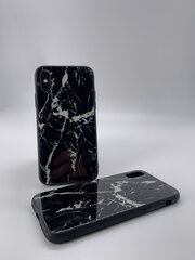 Telefono dėklas Marmur, skirtas Iphone 7/8, juodas marmuras цена и информация | Чехлы для телефонов | pigu.lt