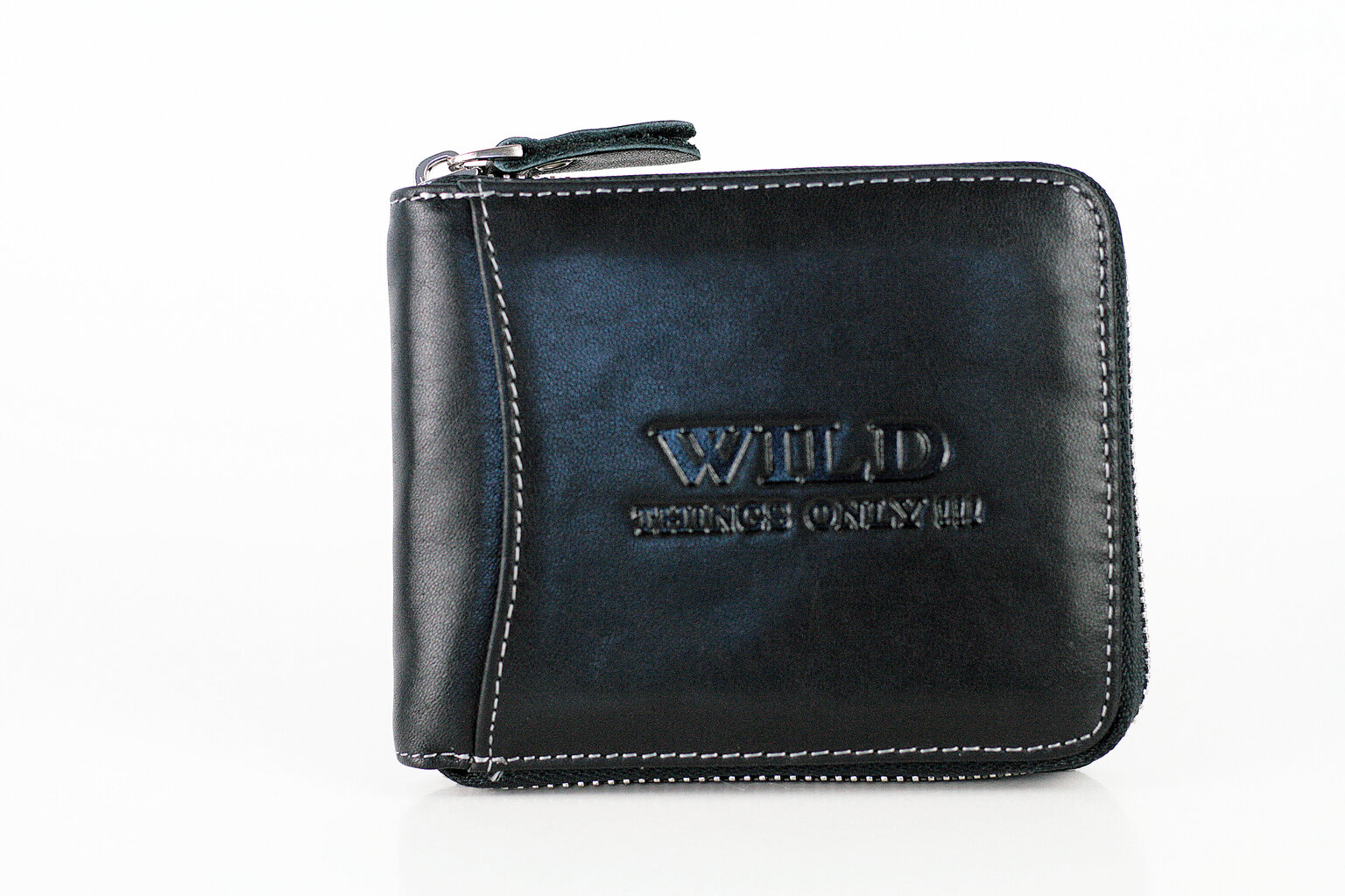 Odinė piniginė Wild su RFID цена и информация | Vyriškos piniginės, kortelių dėklai | pigu.lt