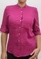 Lininiai marškiniai moterims, rožiniai kaina ir informacija | Palaidinės, marškiniai moterims | pigu.lt