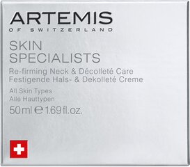 Stangrinamasis kaklo ir dekolte srities kremas Artemis Skin Specialists Re-Firm, 50 ml kaina ir informacija | Veido kremai | pigu.lt