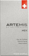 Tualetinis vanduo vyrams Artemis Men EDT, 75 ml kaina ir informacija | Kvepalai vyrams | pigu.lt