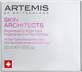 Atkuriamasis naktinis veido kremas Artemis Skin Architects Regenerating Night Care, 50 ml kaina ir informacija | Veido kremai | pigu.lt