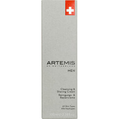 Skutimosi kremas Artemis MEN Cleansing & Shaving Cream, 100 ml kaina ir informacija | Skutimosi priemonės ir kosmetika | pigu.lt