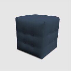 Пуф Domino, темно-синий цена и информация | Кресла-мешки и пуфы | pigu.lt