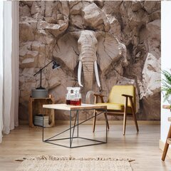 Fototapetas Akmeninis dramblys, 312x219 cm kaina ir informacija | Fototapetai | pigu.lt