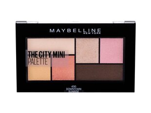 Akių šešėlių paletė Maybelline The City Mini Pallette Downtown Sunrise 430, 6 g kaina ir informacija | Akių šešėliai, pieštukai, blakstienų tušai, serumai | pigu.lt