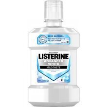 Burnos skalavimo skystis Listerine Advanced White Mild Taste, balinamasis, 1000 ml kaina ir informacija | Dantų šepetėliai, pastos | pigu.lt