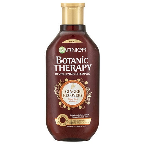 Gaivinantis plaukų šampūnas Garnier Botanic Therapy Revitalizing Shampoo ginger and honey, 400 ml kaina ir informacija | Šampūnai | pigu.lt