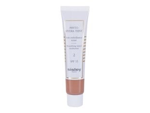 Sisley Phyto Hydra Teint Beautifying Tinted Moisturizer SPF15 - Toning cream 40 ml  2 Medium #D9AB93 цена и информация | Пудры, базы под макияж | pigu.lt