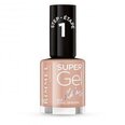 Nagų lakas Rimmel London Super Gel 12 ml, 069 Moody Mahaogany