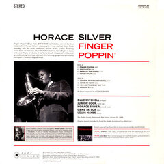 The Horace Silver Quintet - Finger Poppin', vinilo plokštė, 12" kaina ir informacija | Vinilinės plokštelės, CD, DVD | pigu.lt