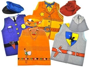Vaikiškas kostiumas - kepurė ir liemenė kaina ir informacija | Karnavaliniai kostiumai | pigu.lt