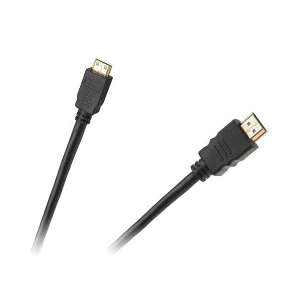 Kabelis Cabletech Eco-Line HDMI – miniHDMI, 1.8m kaina ir informacija | Kabeliai ir laidai | pigu.lt