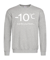 Džemperis moterims Like your heart STEDMAN-ST4000-22, pilkas kaina ir informacija | Džemperiai moterims | pigu.lt