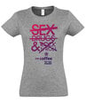 Marškinėliai moterims Just coffee SOLS-IMPERIAL-WOMEN-257-375, pilki