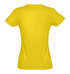 Marškinėliai moterims Meškutė SOLS-IMPERIAL-WOMEN-257-383, geltoni kaina ir informacija | Marškinėliai moterims | pigu.lt
