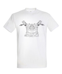 Marškinėliai vyrams Motor SOLS-IMPERIAL-670, balti цена и информация | Мужские футболки | pigu.lt