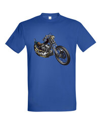 Marškinėliai vyrams Motociklas SOLS-IMPERIAL-669, mėlyni цена и информация | Мужские футболки | pigu.lt