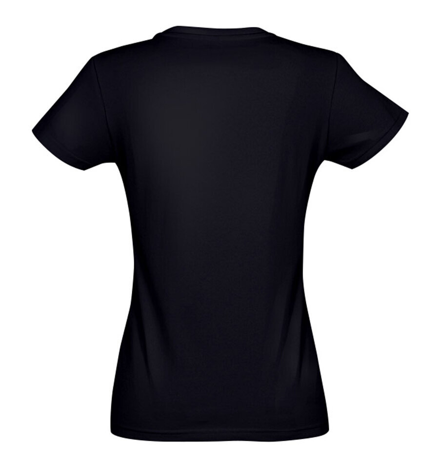 Marškinėliai moterims Cat mom SOLS-IMPERIAL-WOMEN-257-388, juodi kaina ir informacija | Marškinėliai moterims | pigu.lt