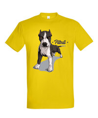Marškinėliai vyrams Pitbull SOLS-IMPERIAL-678, geltoni kaina ir informacija | Vyriški marškinėliai | pigu.lt