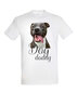 Marškinėliai vyrams Dog daddy, balti kaina ir informacija | Vyriški marškinėliai | pigu.lt
