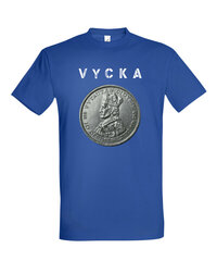 Marškinėliai vyrams Vycka SOLS-IMPERIAL-691, mėlyni цена и информация | Мужские футболки | pigu.lt