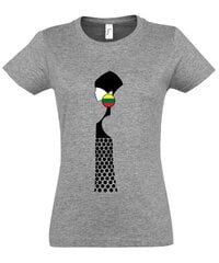 Marškinėliai moterims Kleopatra SOLS-IMPERIAL-WOMEN-257-398, pilki kaina ir informacija | Marškinėliai moterims | pigu.lt