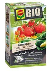 Удобрение пролонгированного действия для томатов Compo Bio, 0,75 кг цена и информация | Рассыпчатые удобрения | pigu.lt