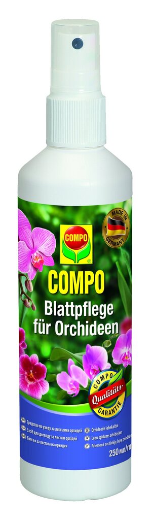 Orchidėjų lapų dulksna Compo 0,25 l цена и информация | Skystos trąšos | pigu.lt