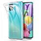 Silikoninis telefono dėklas skirtas Samsung Galaxy A12, skaidrus kaina ir informacija | Telefono dėklai | pigu.lt