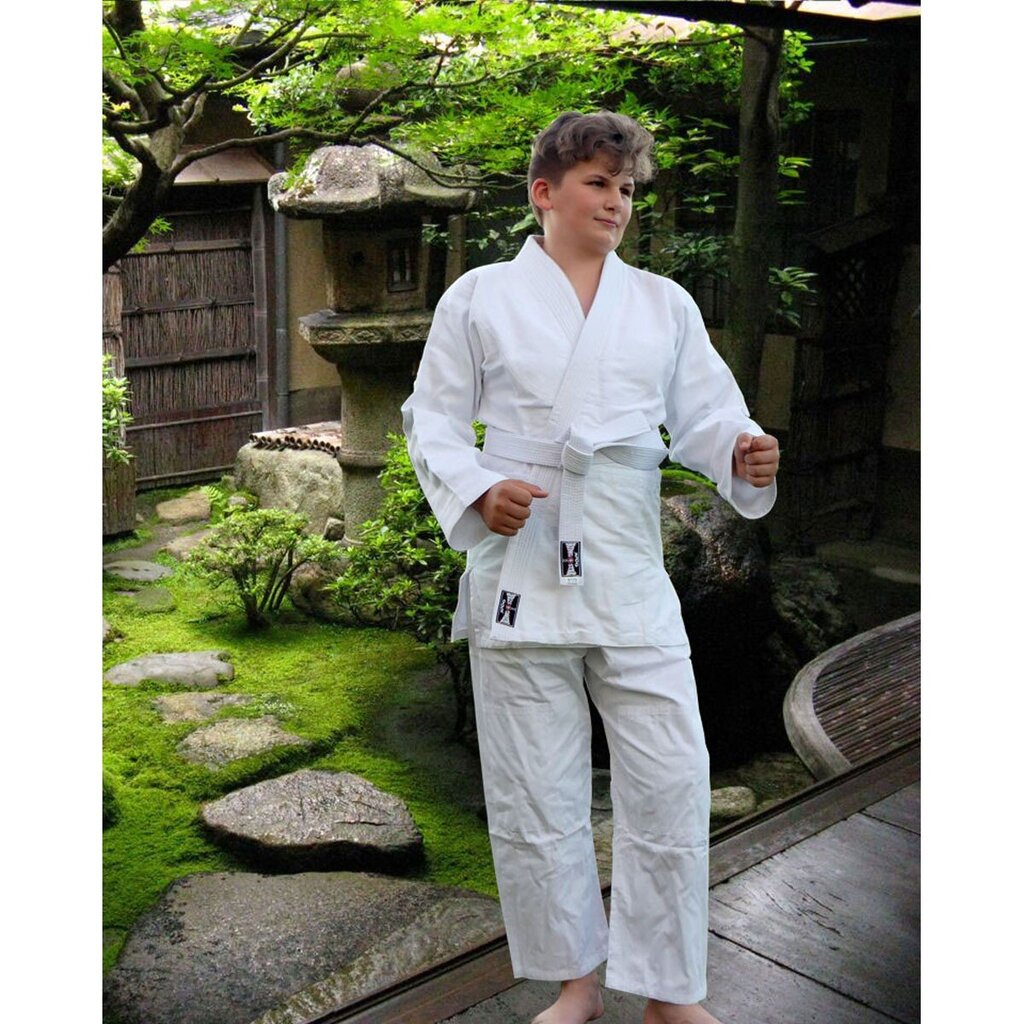 Dziudo kimono Ringstar, baltas kaina ir informacija | Kovos menai | pigu.lt