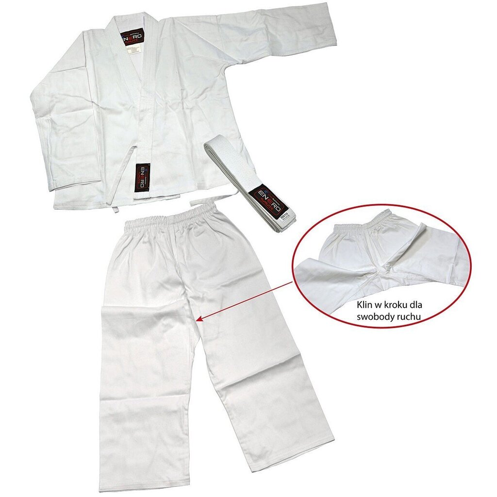 Karate kimono Enero, 120cm kaina ir informacija | Kovos menai | pigu.lt