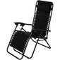 Sulankstoma kėdė-gultas Royokamp, juodas kaina ir informacija | Gultai | pigu.lt
