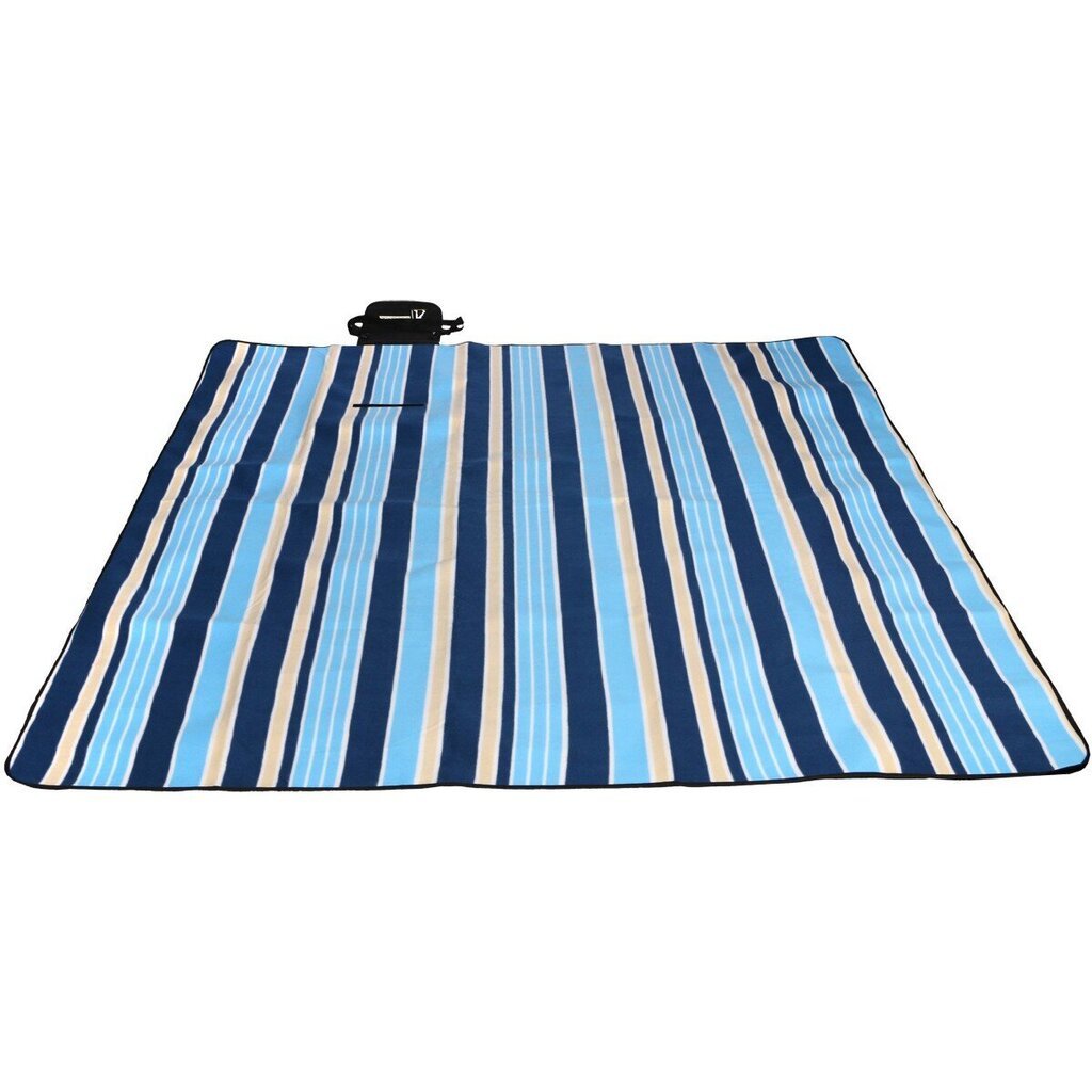 Paplūdimio iškylų antklodė su izoliacija Royokamp, 200 x 200 cm, mėlynas kaina ir informacija | Turistiniai čiužiniai ir kilimėliai | pigu.lt