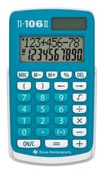 Skaičiuotuvas Texas Instruments TI-106 II kaina ir informacija | Kanceliarinės prekės | pigu.lt