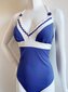 Vientisas Tropicana maudymosi kostiumėlis 366712, mėlynas kaina ir informacija | Maudymosi kostiumėliai | pigu.lt