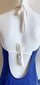 Vientisas Tropicana maudymosi kostiumėlis 366712, mėlynas kaina ir informacija | Maudymosi kostiumėliai | pigu.lt