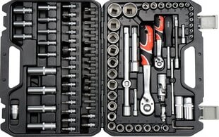 Įrankių rinkinys 94 dalių kaina ir informacija | Mechaniniai įrankiai | pigu.lt