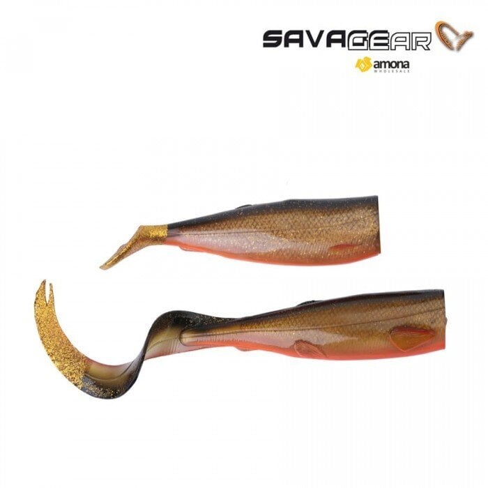 Guminukas Savage Gear Cutbait Herring Kit Red Fish 20 cm kaina ir informacija | Kabliukai žvejybai | pigu.lt