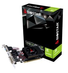 Biostar Nvidia Geforce GT730 4GB DDR3 128 Bit (VN7313TH41-TBBRL-BS2) kaina ir informacija | Vaizdo plokštės (GPU) | pigu.lt