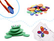 Kūrybinis akmenukų rinkinys Montessori цена и информация | Lavinamieji žaislai | pigu.lt