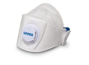 UVEX Silv-Air 5110+ плоская складная маска премиум-класса FFP1 цена и информация | Защита для головы | pigu.lt