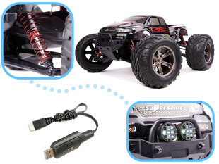 RC monster truck automobilis 1:12 2.4GHZ X9115 kaina ir informacija | Žaislai berniukams | pigu.lt