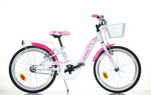 Dviratis vaikams Aurella Smarty 204R 20", baltas цена и информация | Dino Bikes Аксессуары для велосипедов | pigu.lt