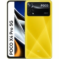 POCO X4 Pro 5G Dual SIM 6/128GB Yellow MZB0AYVEU цена и информация | Мобильные телефоны | pigu.lt