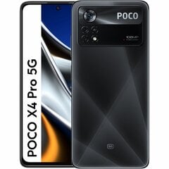 Xiaomi Poco X4 Pro 5G Dual SIM 6/128GB Black цена и информация | Мобильные телефоны | pigu.lt