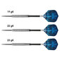 Smiginio strėlytės Harrows Assassin Darts 80% Steeltip, 3 vnt., mėlynos, pilkos цена и информация | Smiginis | pigu.lt