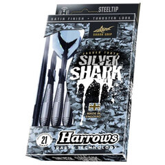 Smiginio strėlyčių rinkinys Harrows Silver, mėlynas kaina ir informacija | Smiginis | pigu.lt
