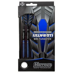 Smiginio strėlytės Harrows Swarm Darts 90% Steeltip, 3 vnt., juodos, mėlynos цена и информация | Дартс | pigu.lt